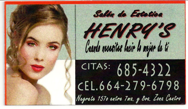 Henry´s una combinación de calidad y servicio a precios increibles.